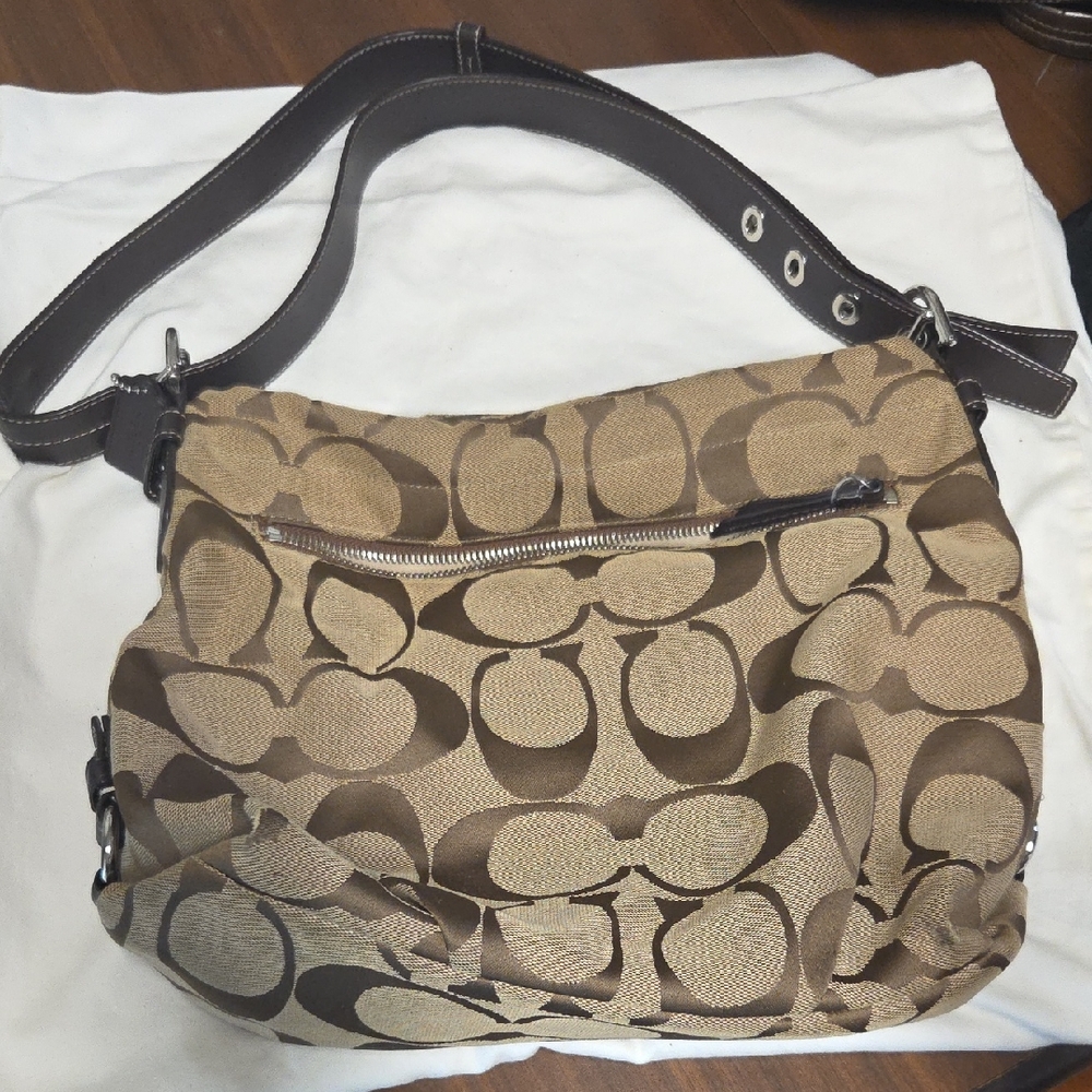Brown Designer Shoulder Bag